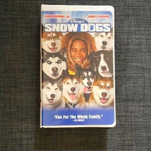 Snow Dogs Disney VHS
